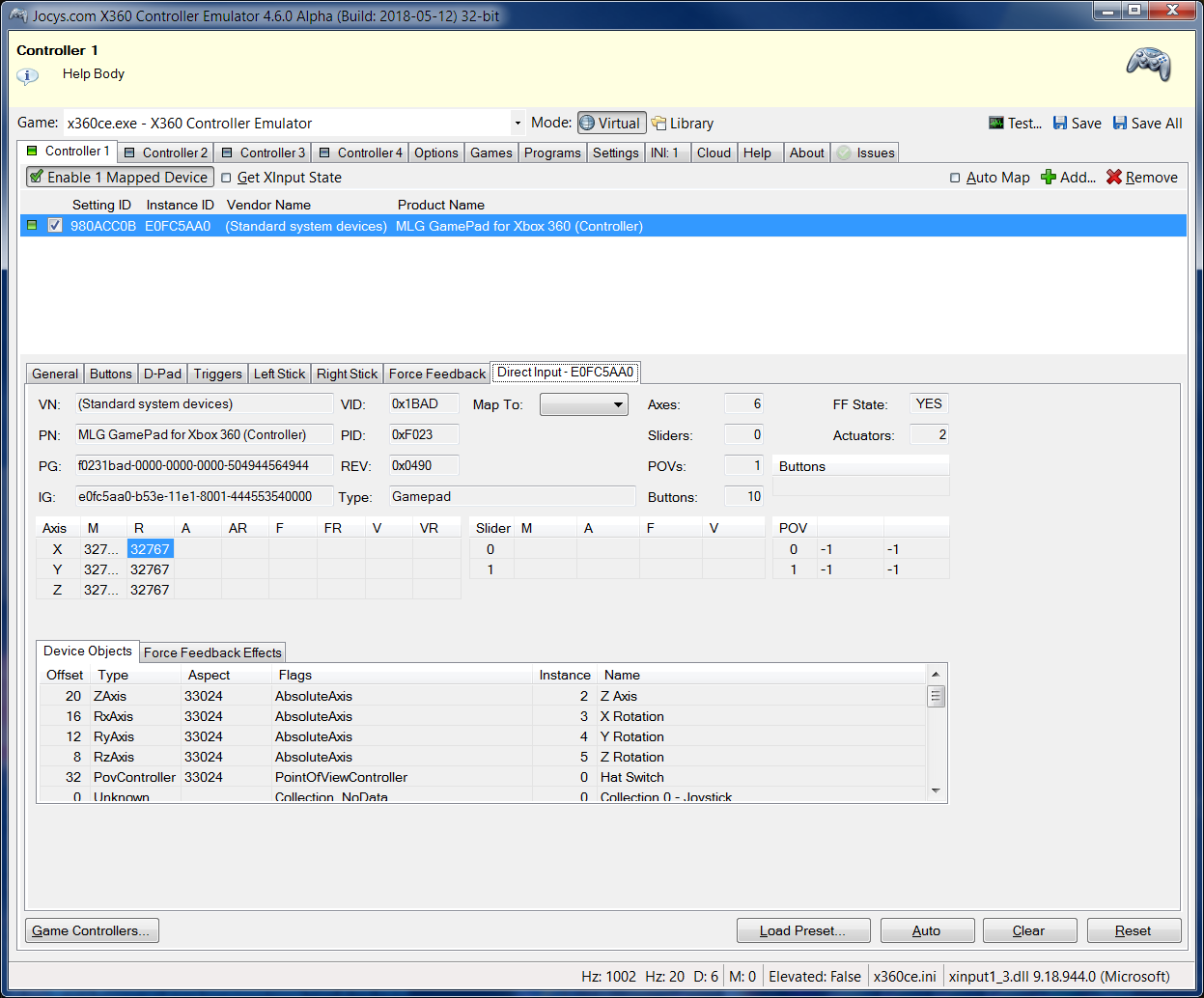 Beta Testing: X360CE 4.5.0.0 Alpha · Issue #783 · x360ce/x360ce · GitHub