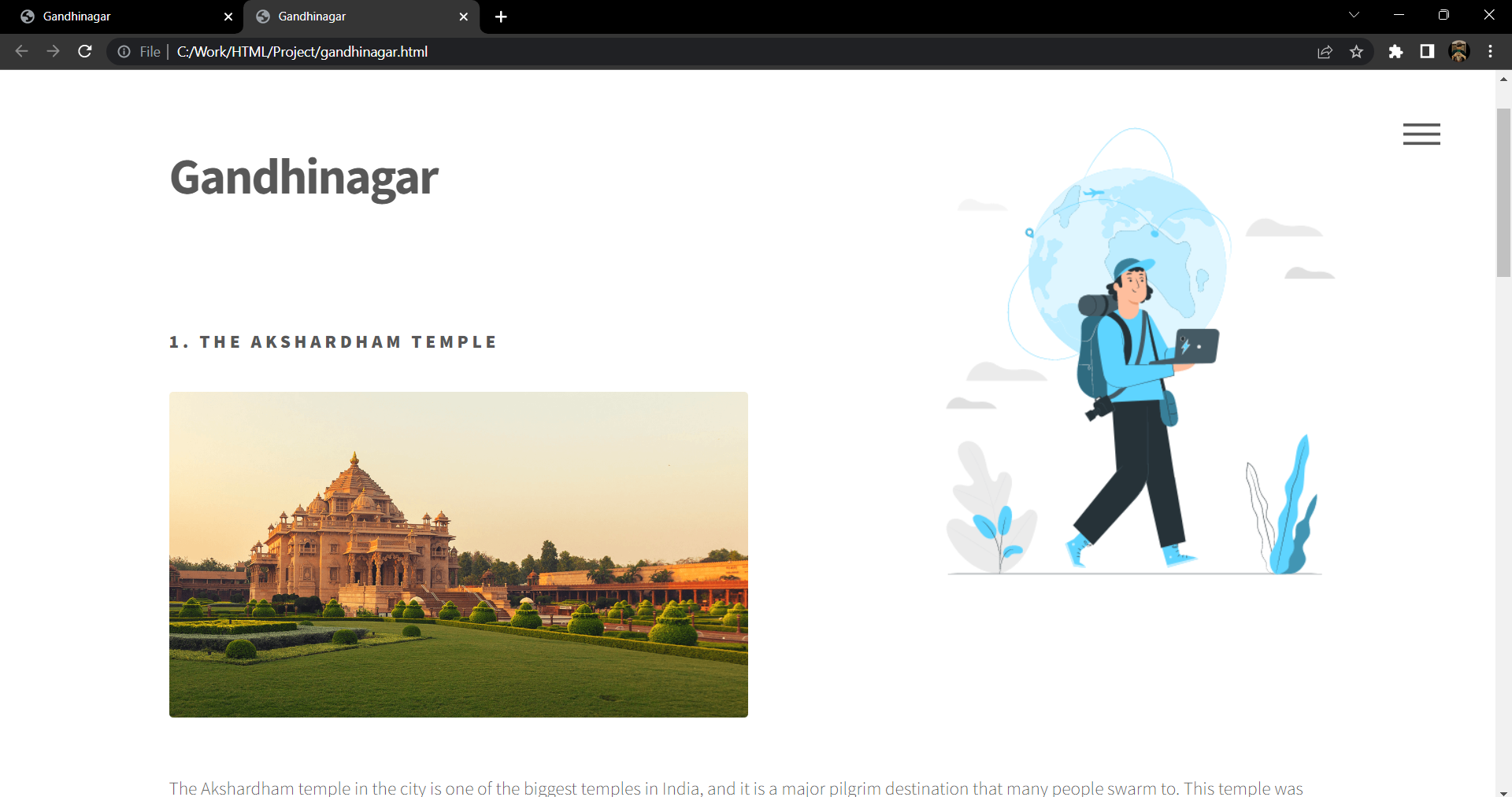 GitHub - aayush0327/Tourist-Guide-website: India is one of the most ...