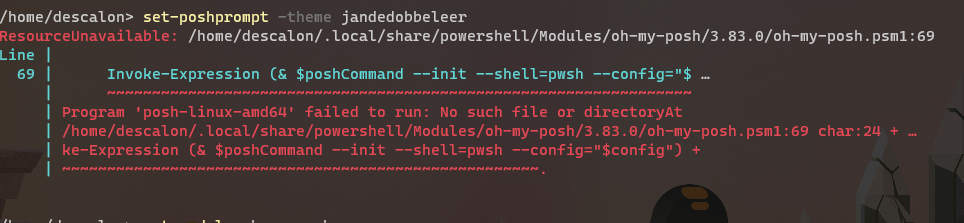 Failed to apply theme on Ubuntu WSL · Issue #393 · JanDeDobbeleer/oh-my ...