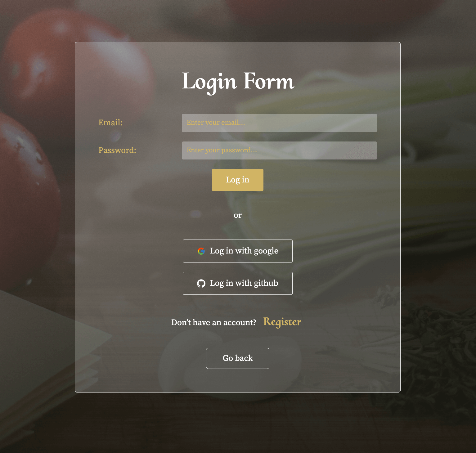 GitHub KatherinaKulinich/RecipeBookApp This Recipes Book App is a