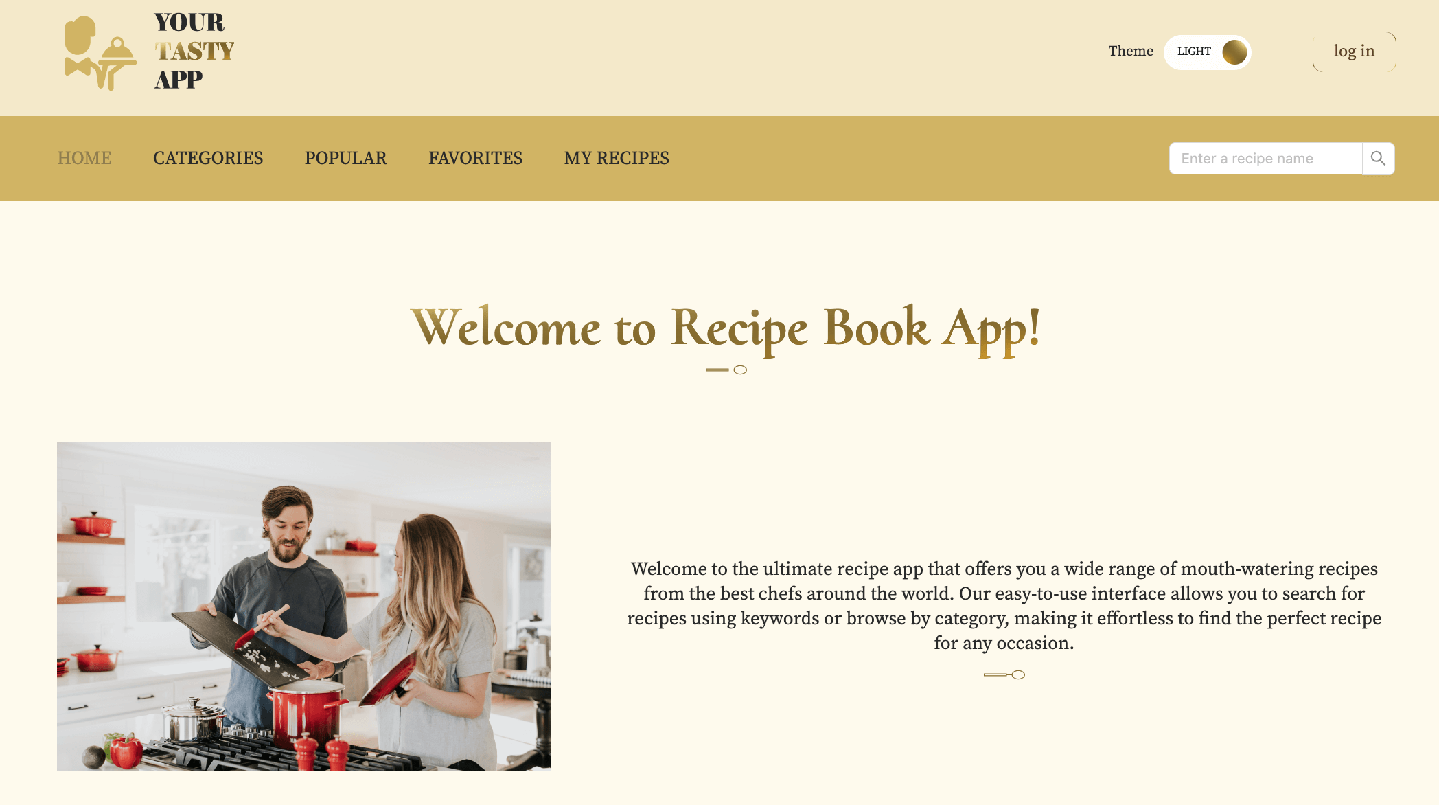 GitHub KatherinaKulinich/RecipeBookApp This Recipes Book App is a