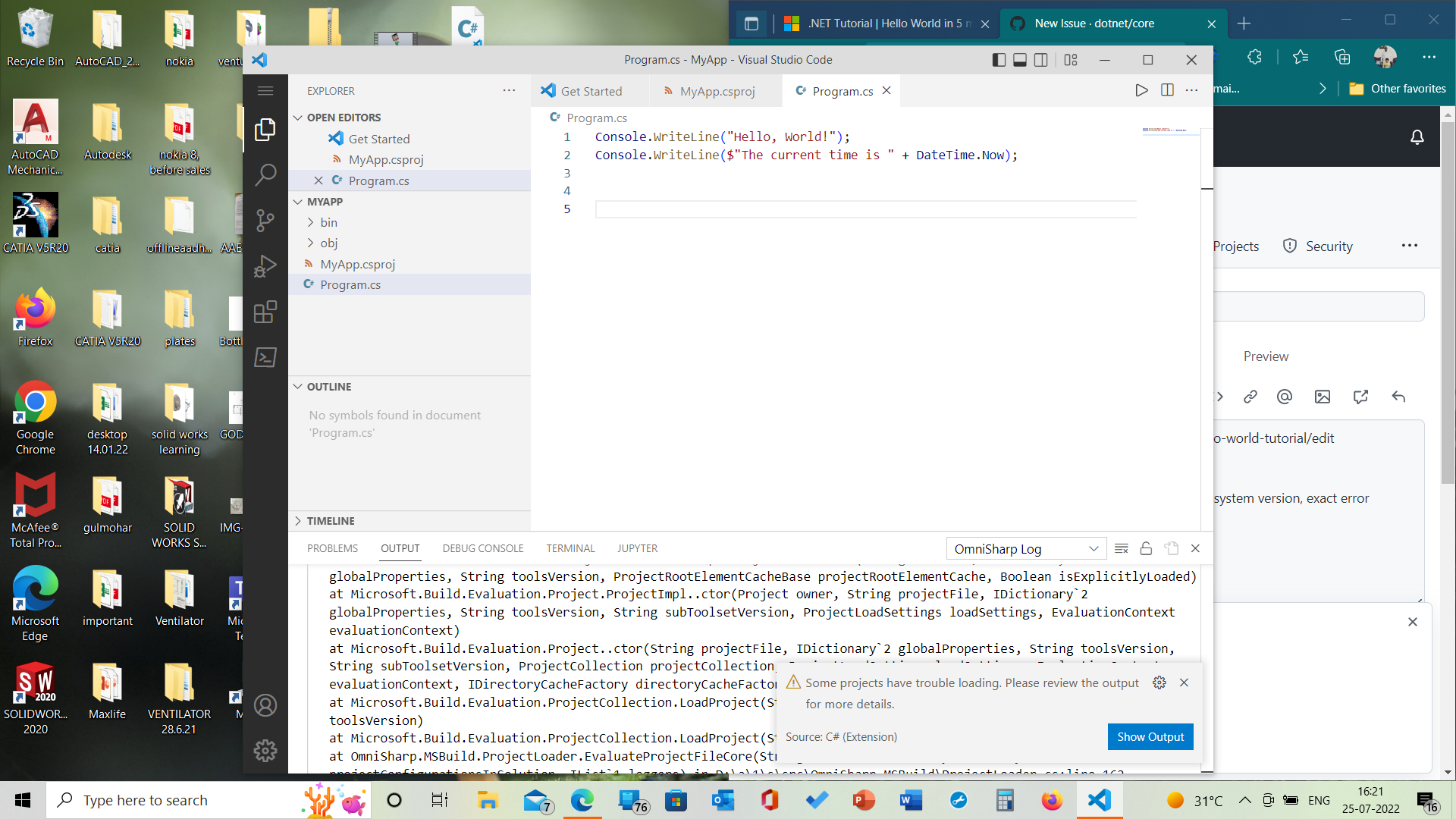 not able to start · Issue #7630 · dotnet/core · GitHub