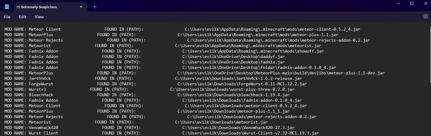Github Fadnix Hack Detector