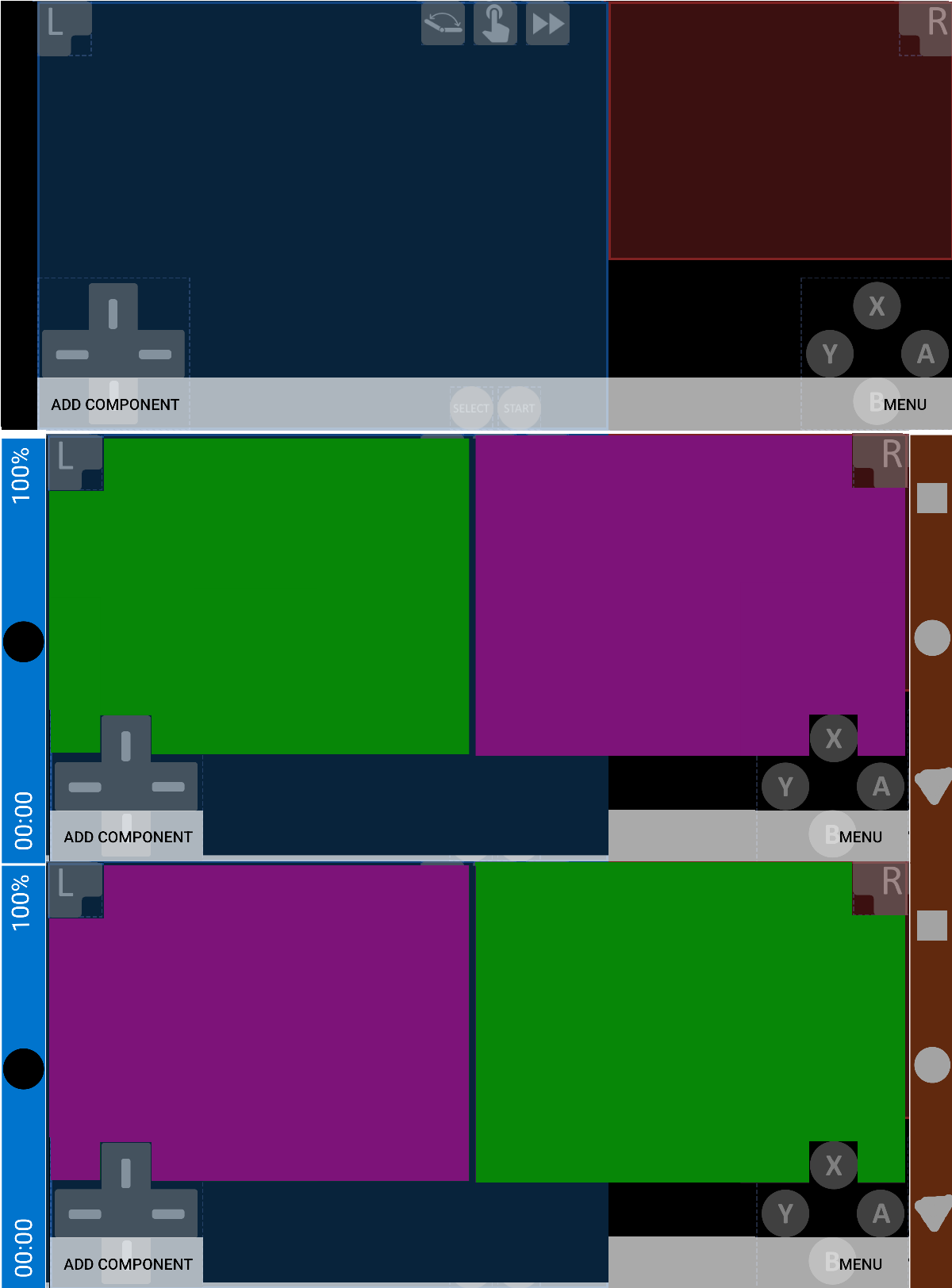 fix landscape layout and 11 sidebyside · Issue 1059