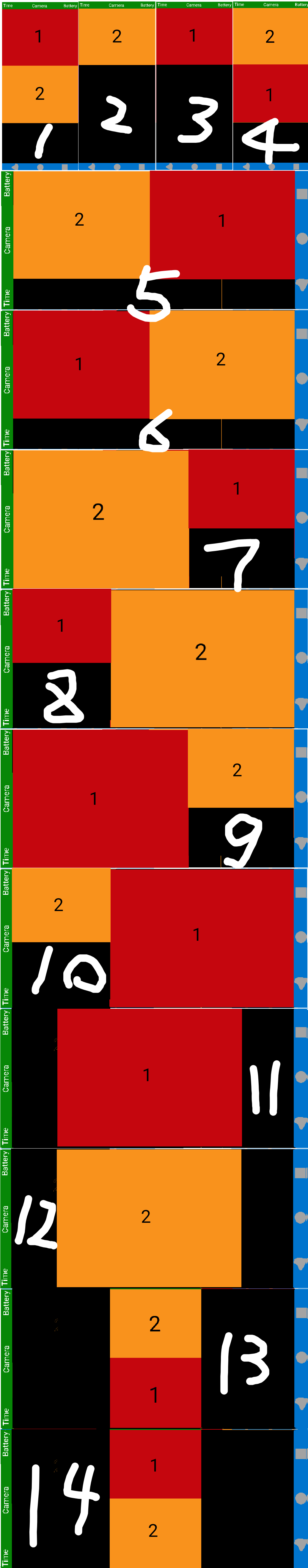 All 14 Screen Layouts For Rotating Monitor Mobile Devices landscape 