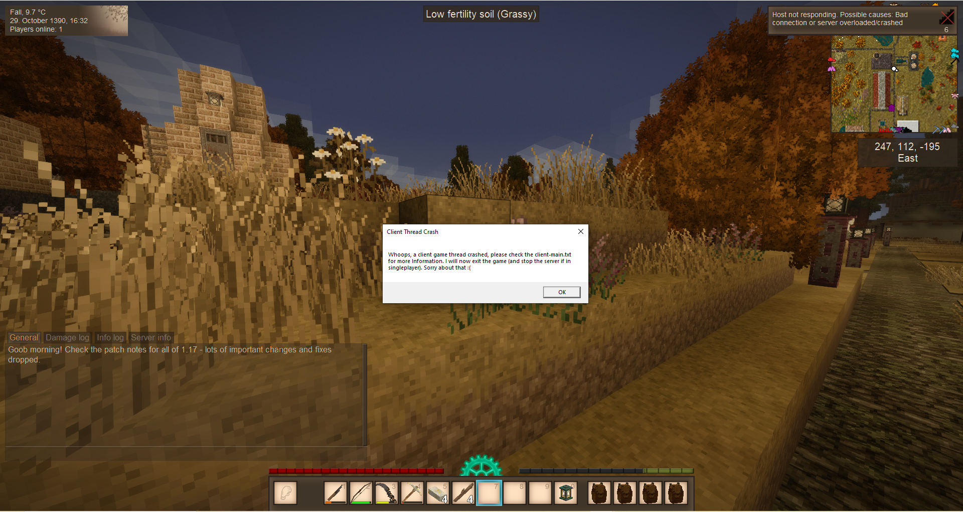 Game crashes when entering multiplayer server · Issue #2229 ...