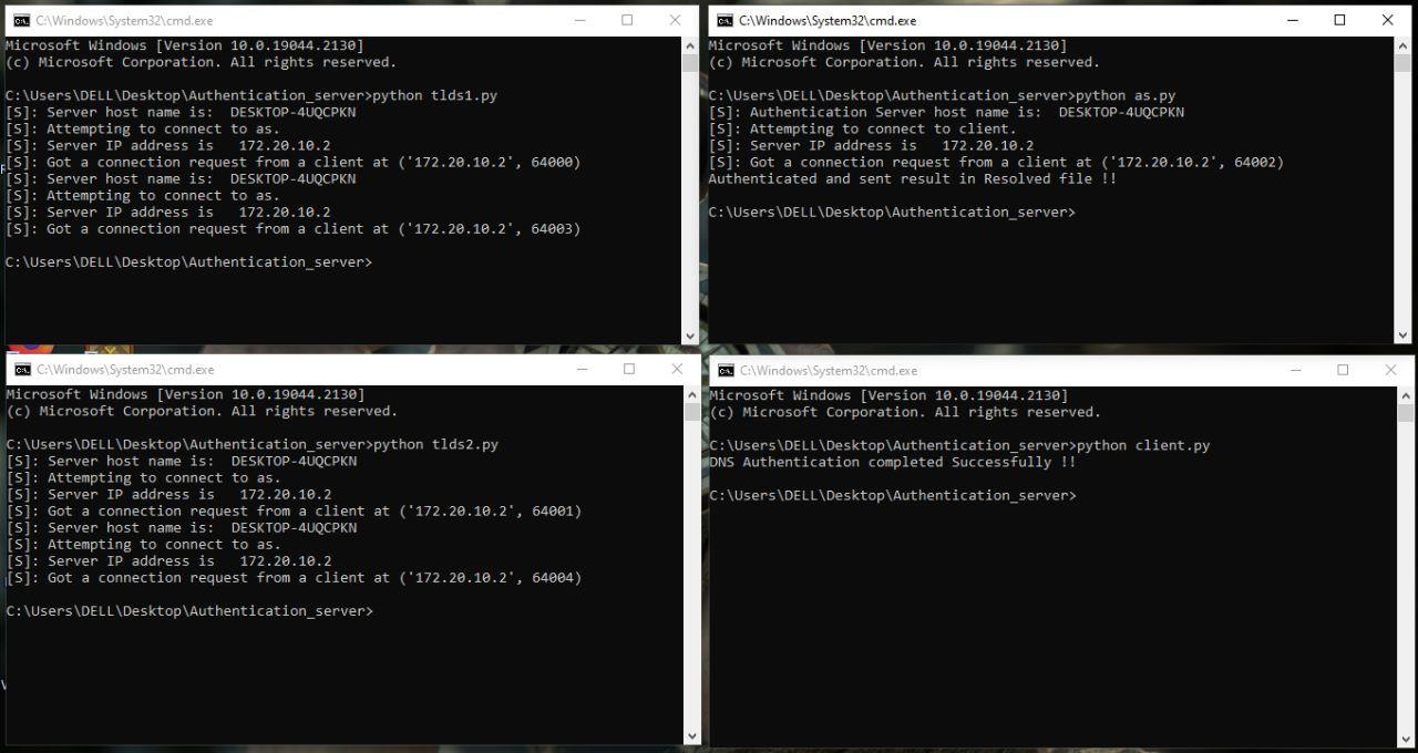 GitHub - nams010/Dns: DNS authentication server using python