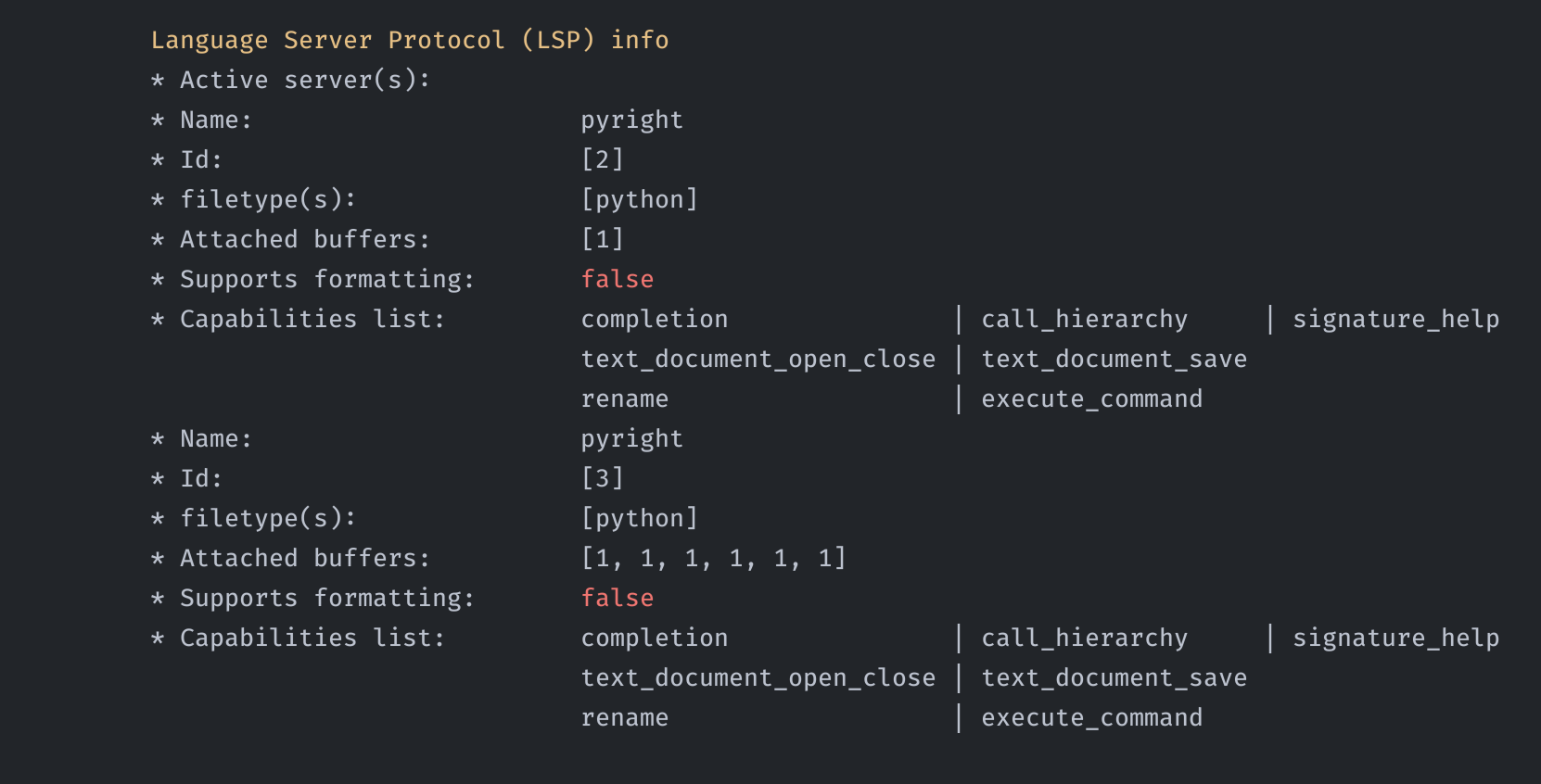 [Bug]: Multiple LSP servers spawned · Issue #2012 · LunarVim/LunarVim ...