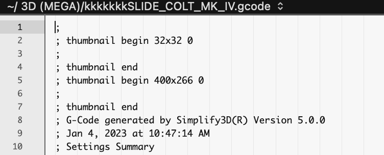 Support for Simplify3D v5? · Issue #3 · idcrook/s3d-thumbnail-generator ...