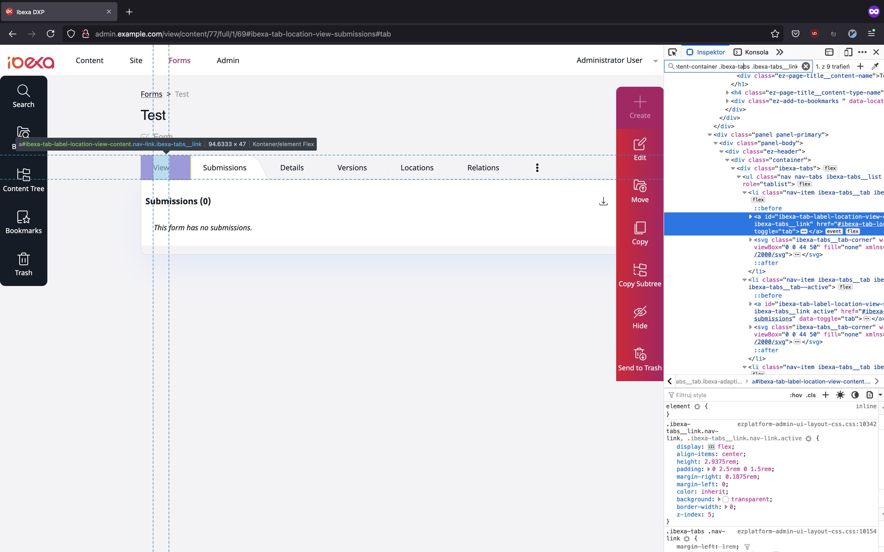 [Behat] Fixed tab switching in Content View by mnocon · Pull Request ...