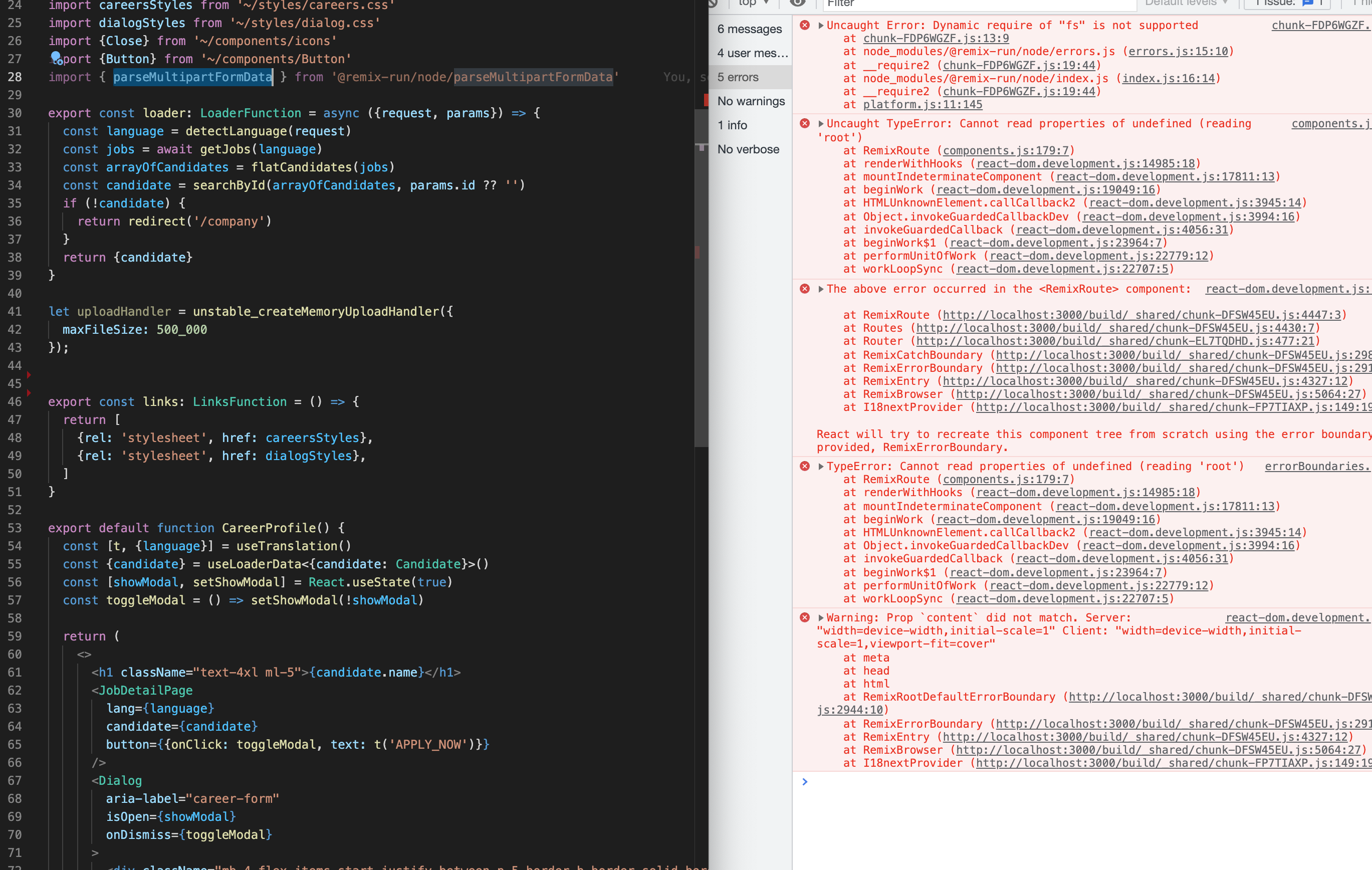 [Bug]: Remix `parseMultiPartFormData` argument bug · Issue #1724 ...