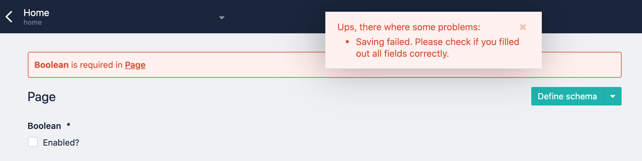 Boolean field is required value cannot be false · Issue #292 ...