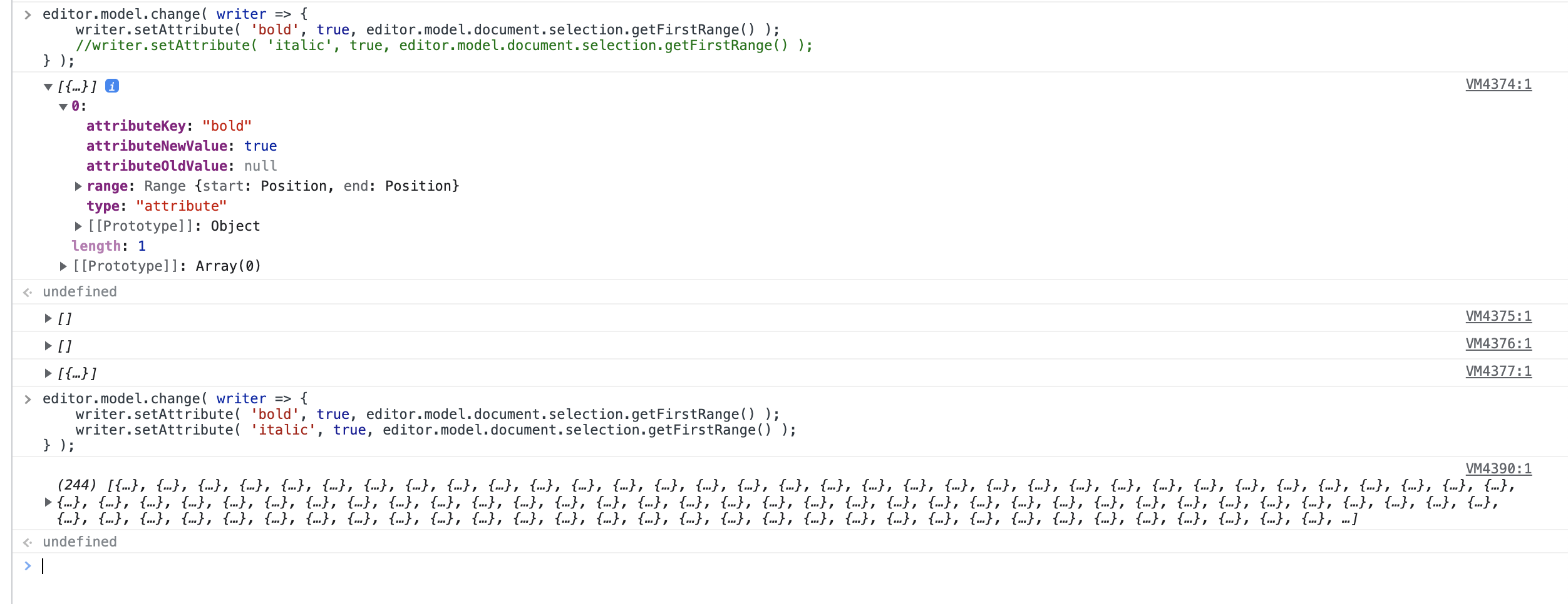 Differ does not work well with a change of several attributes at once ...