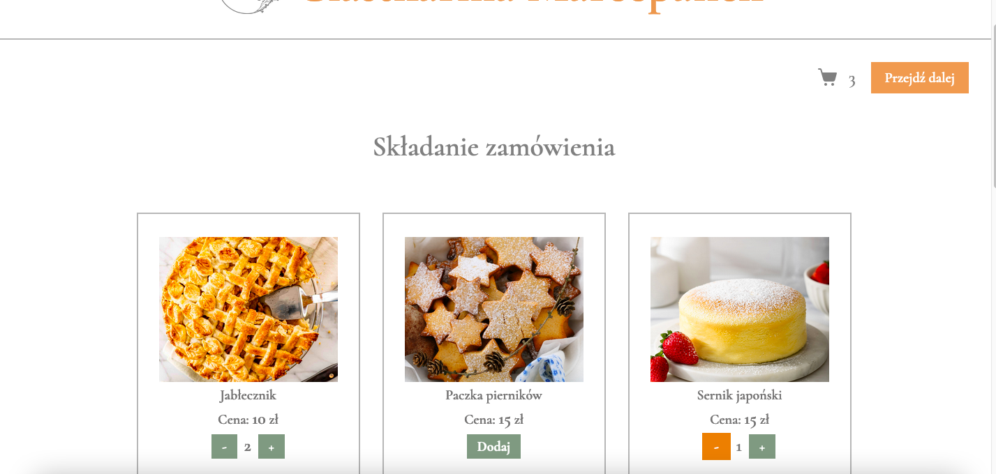 GitHub - agnzur/cake-shop: My first React project