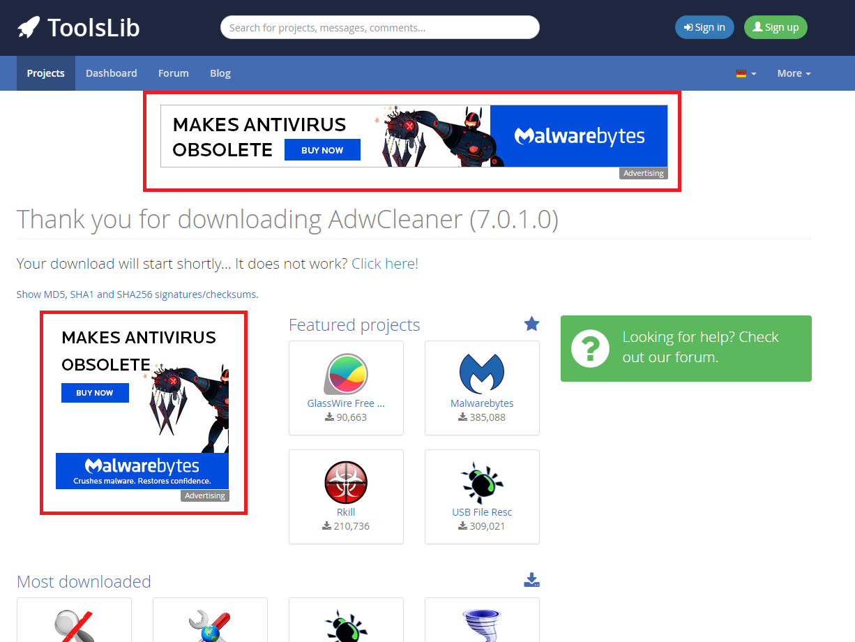 toolslib.net - Ads - Incorrect Blocking · Issue #5618 · AdguardTeam ...