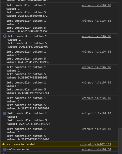conflated button mapping, missing squeeze event handling on Quest ...