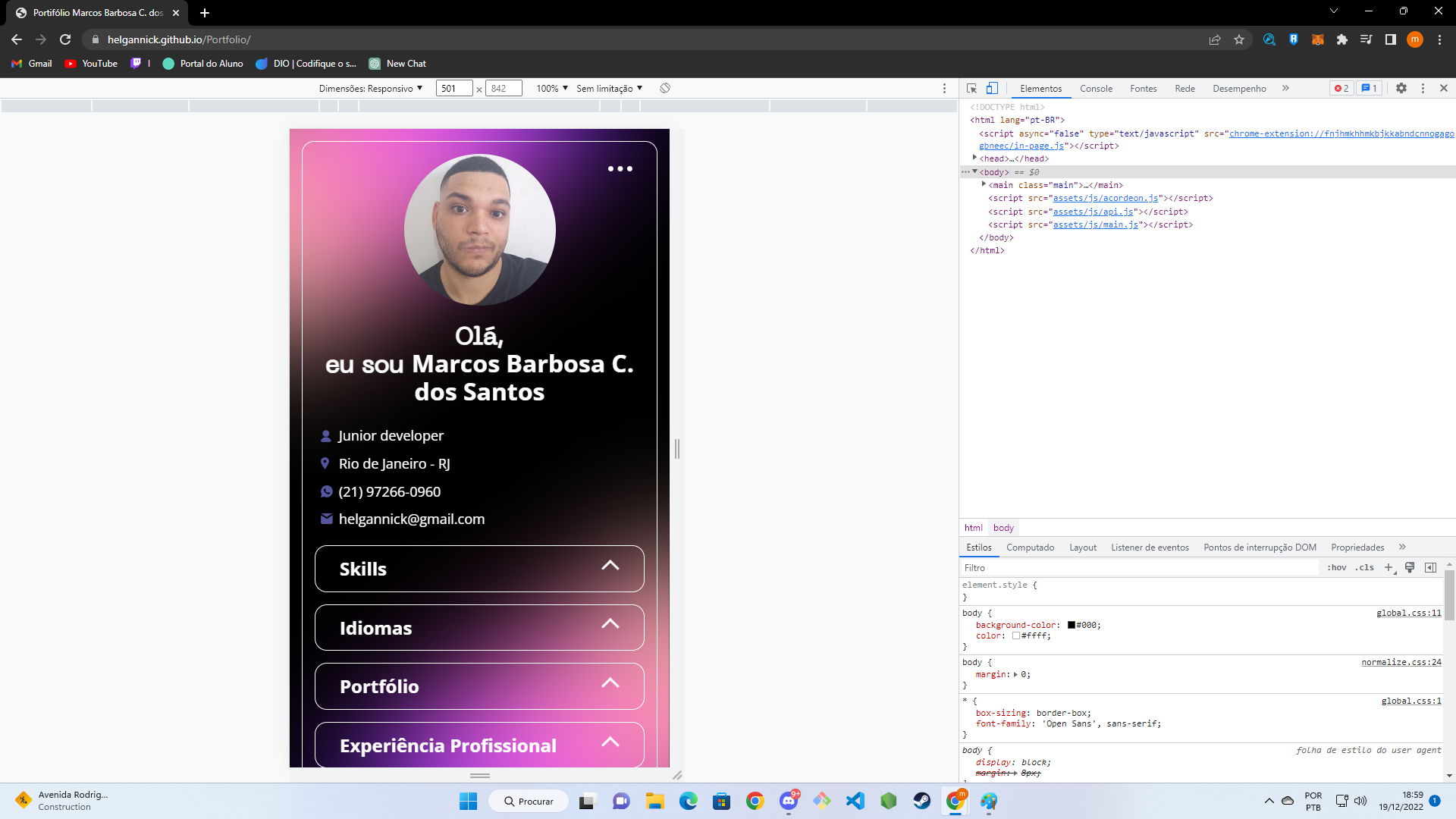GitHub - helgannick/Portfolio