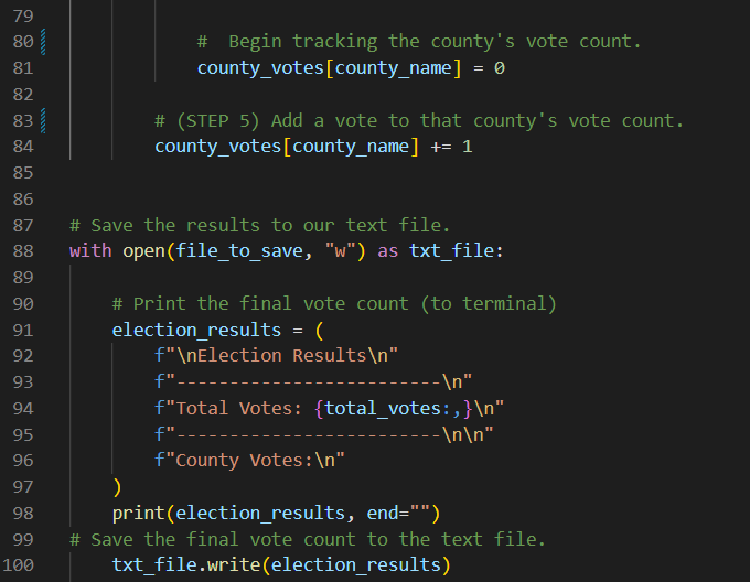 GitHub - DianabasiRobinson/Election_Analysis: Using Python