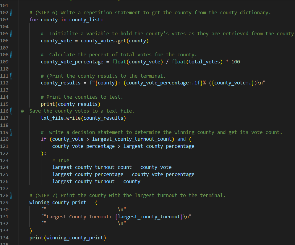 GitHub - DianabasiRobinson/Election_Analysis: Using Python
