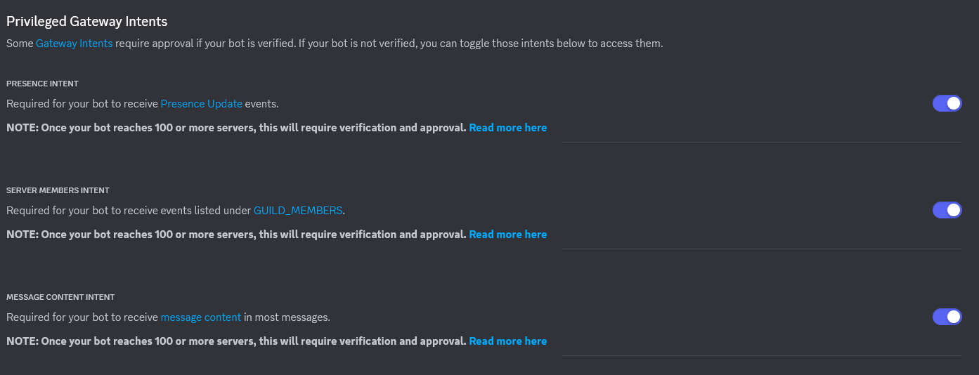 Image showing Discord app permissions