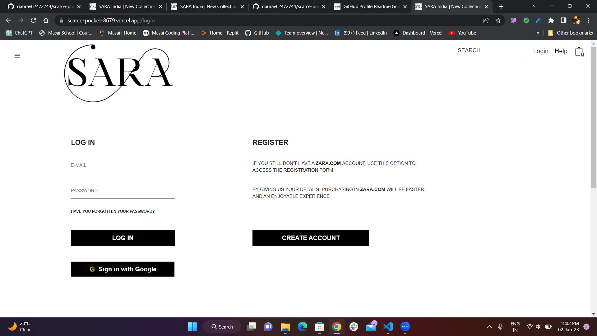 GitHub - gaurav62472744/Zara.com_clone: Zara is one of the largest ...