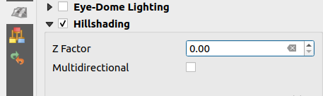Shading Factor Map Global Map Shading z factor value doesn't display properly and doesn't ...