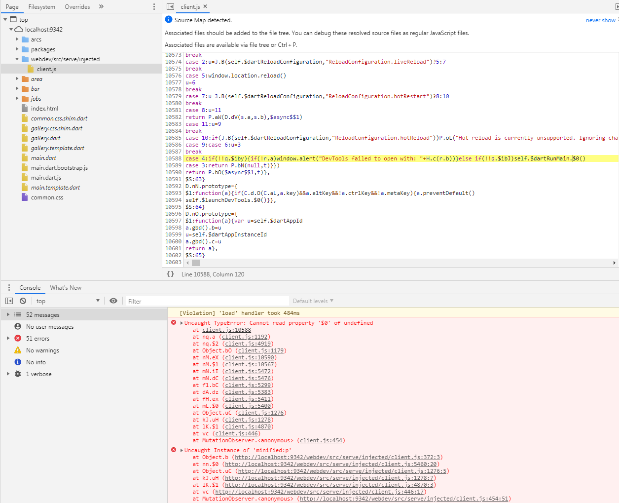 App crashes due to client.js (build_web_compilers 2.0.0) · Issue #2269 ...