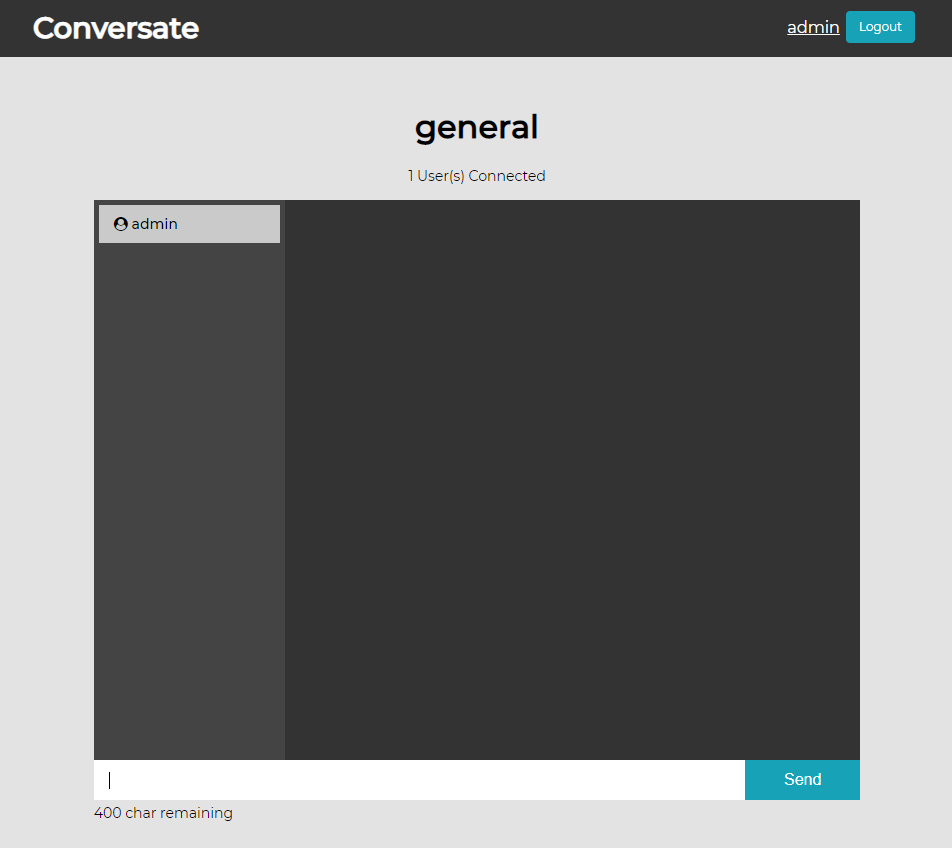 GitHub - ad3m3r5/conversate: NodeJS Chat Application