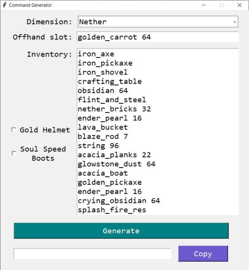Minecraft Command Generator Java GitHub - Ataraxia1339/CommandGen: Command Generator · GitHub