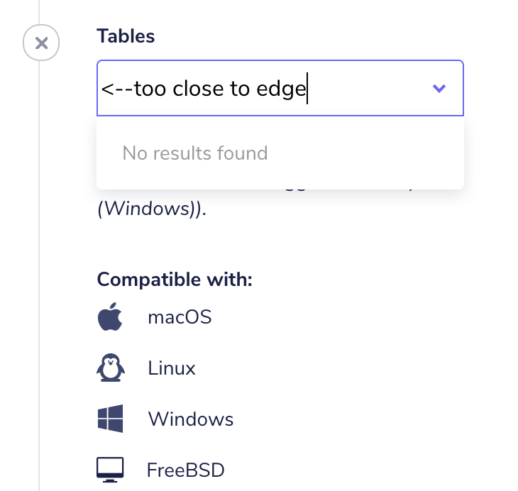 Padding on live Query Tables needs adjustment · Issue 6356 · fleetdm