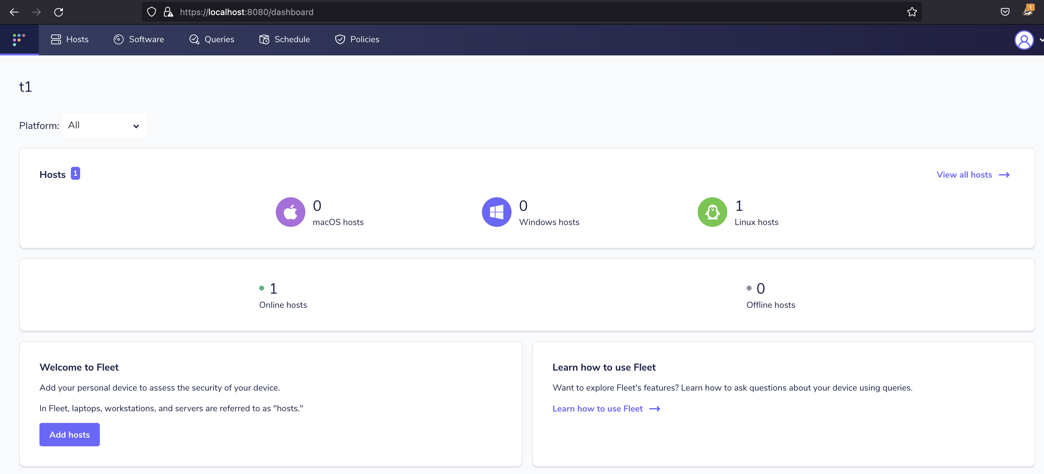 Dashboard shows incorrect card information to Team maintainer and admin ...