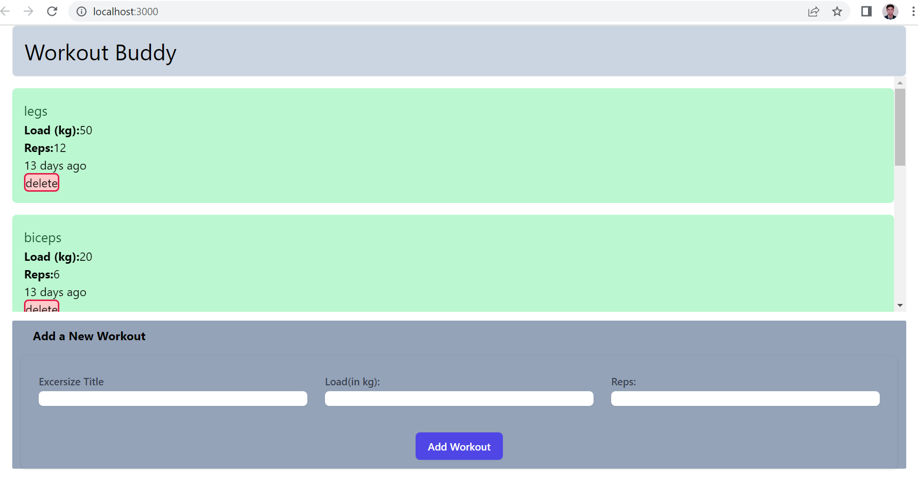 GitHub - Javedansari1993/Mern-stack-Workout-buddy: Mern-stack-Workout-buddy