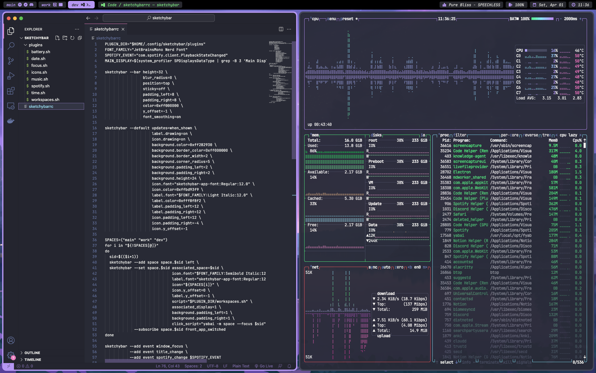 GitHub - code-linhao/dotfiles: My dotfiles. · GitHub