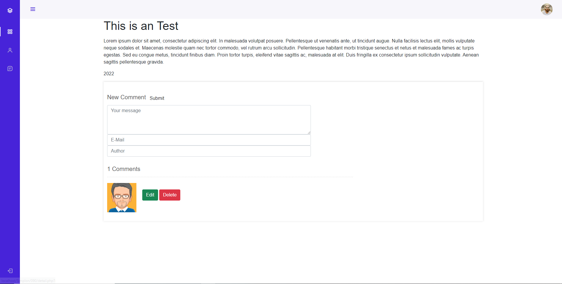 GitHub - cserhat/Blog-PHP: An free blog system