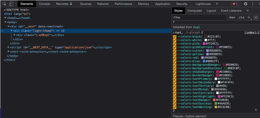 Theme colors incorrect on production build nextjs [VERCEL] · Issue ...