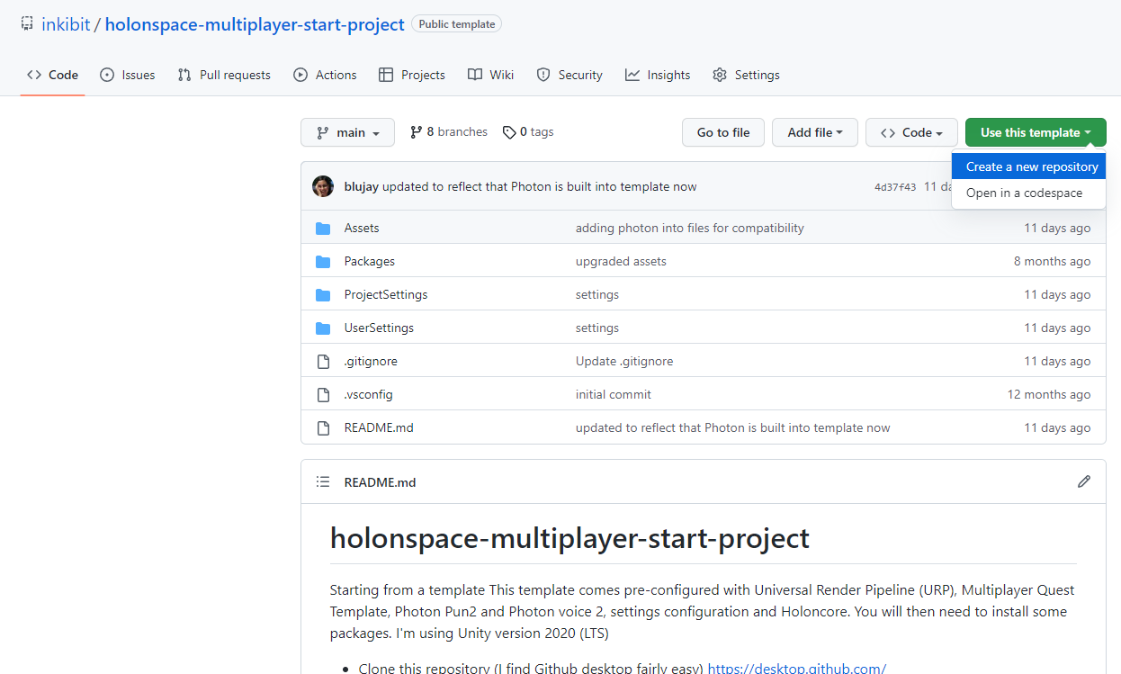 GitHub - inkibit/holonspace-multiplayer-start-project · GitHub