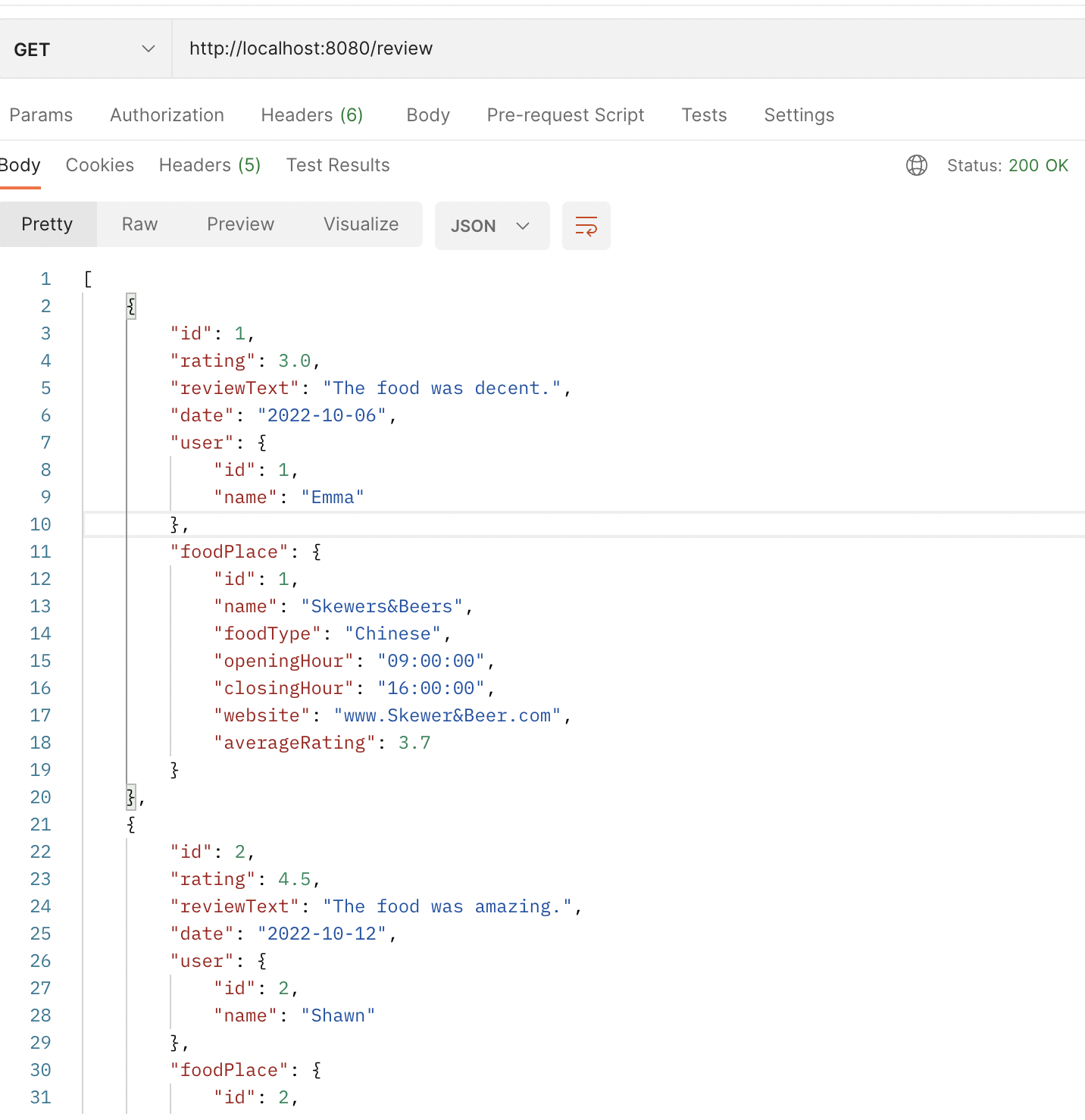 GitHub - e-b-m/team_1_food_review: A backed food review project.