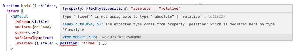 Modal vertically centers around page content, not viewport on web ...
