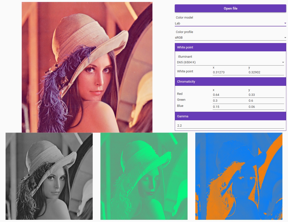 Separation Color Preview Open Source Code GitHub - feedop/Color-Separation: Color Separation RGB->YCbCr, HSV, Lab ...
