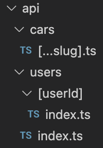 How do dynamic `/api` routes (specifically catch all routes) work ...