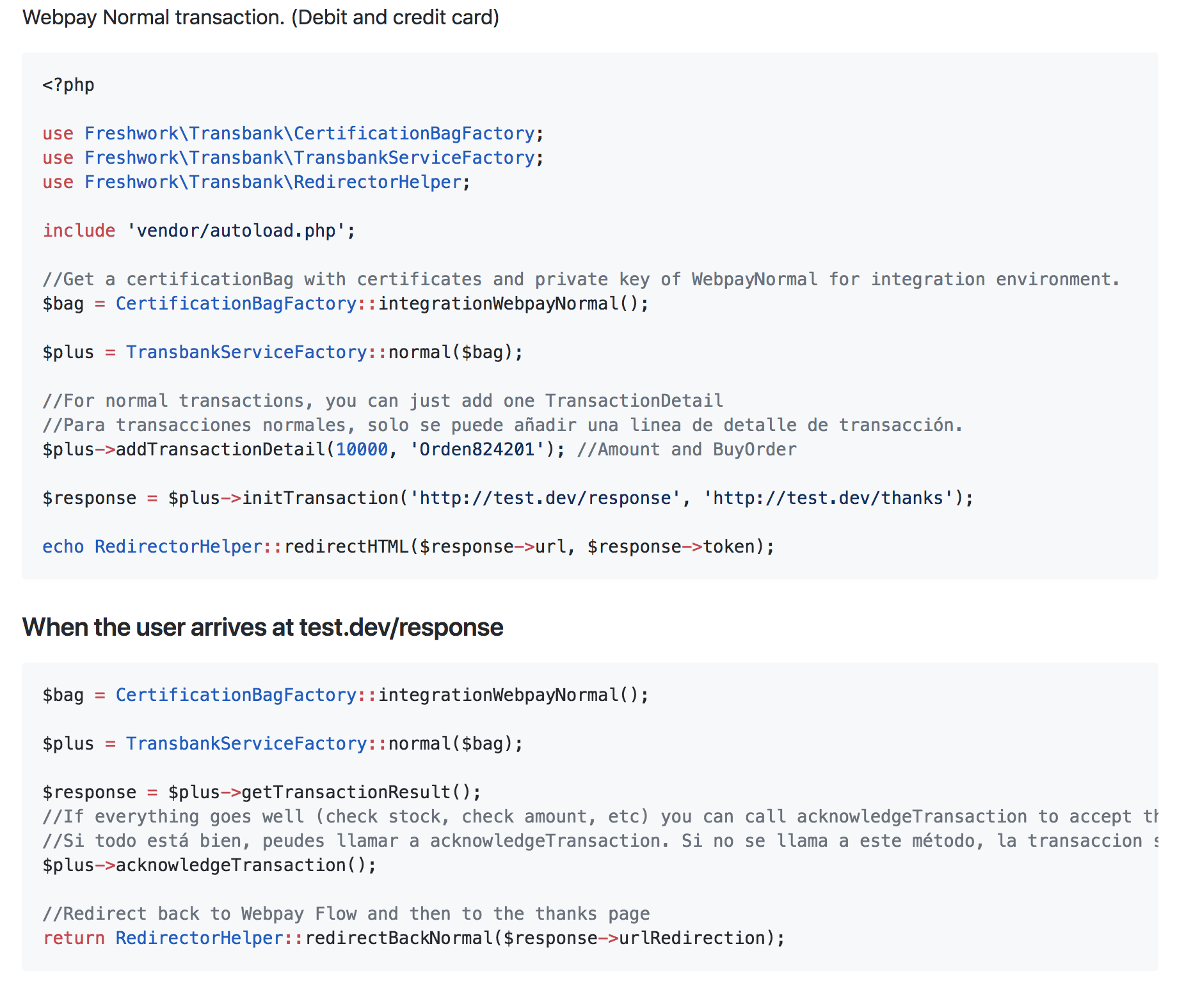 WebPay con Transaccion Normal · Issue #14 · freshworkstudio/transbank ...