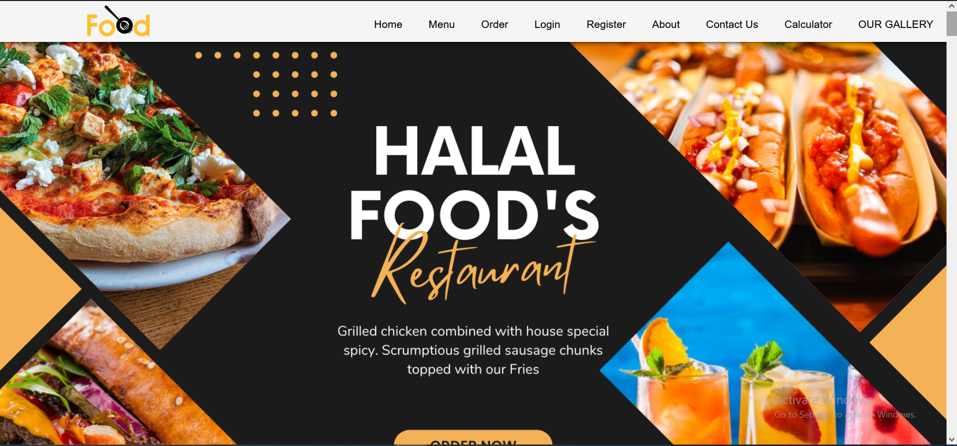 GitHub - DaniyalMuhammad/Responsive-Online-Food-Ordering-Frontend ...