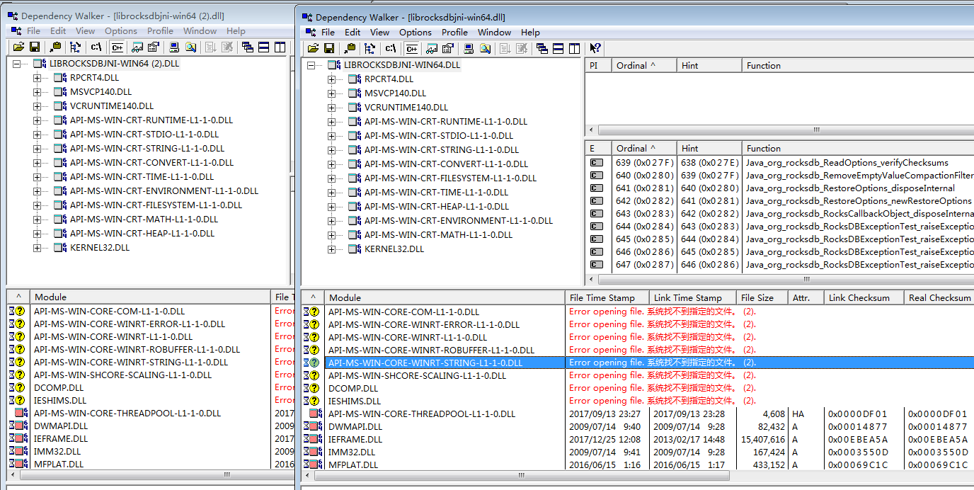 UnsatisfiedLinkError when RocksDB.loadLibrary() · Issue 3307