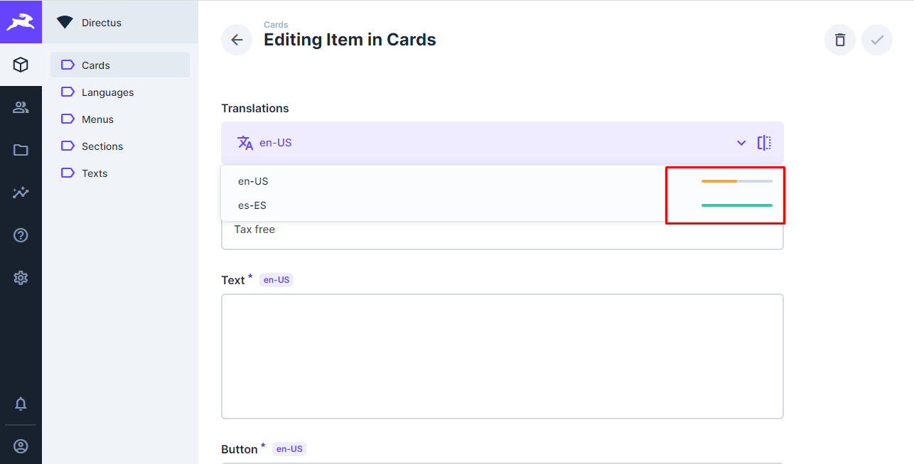 Bug in the translation progress bar · Issue #15901 · directus/directus ...