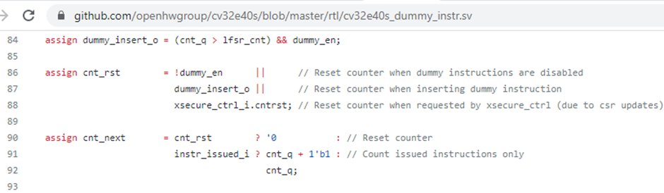 Dummy instruction frequency can be violated · Issue #293 · openhwgroup ...