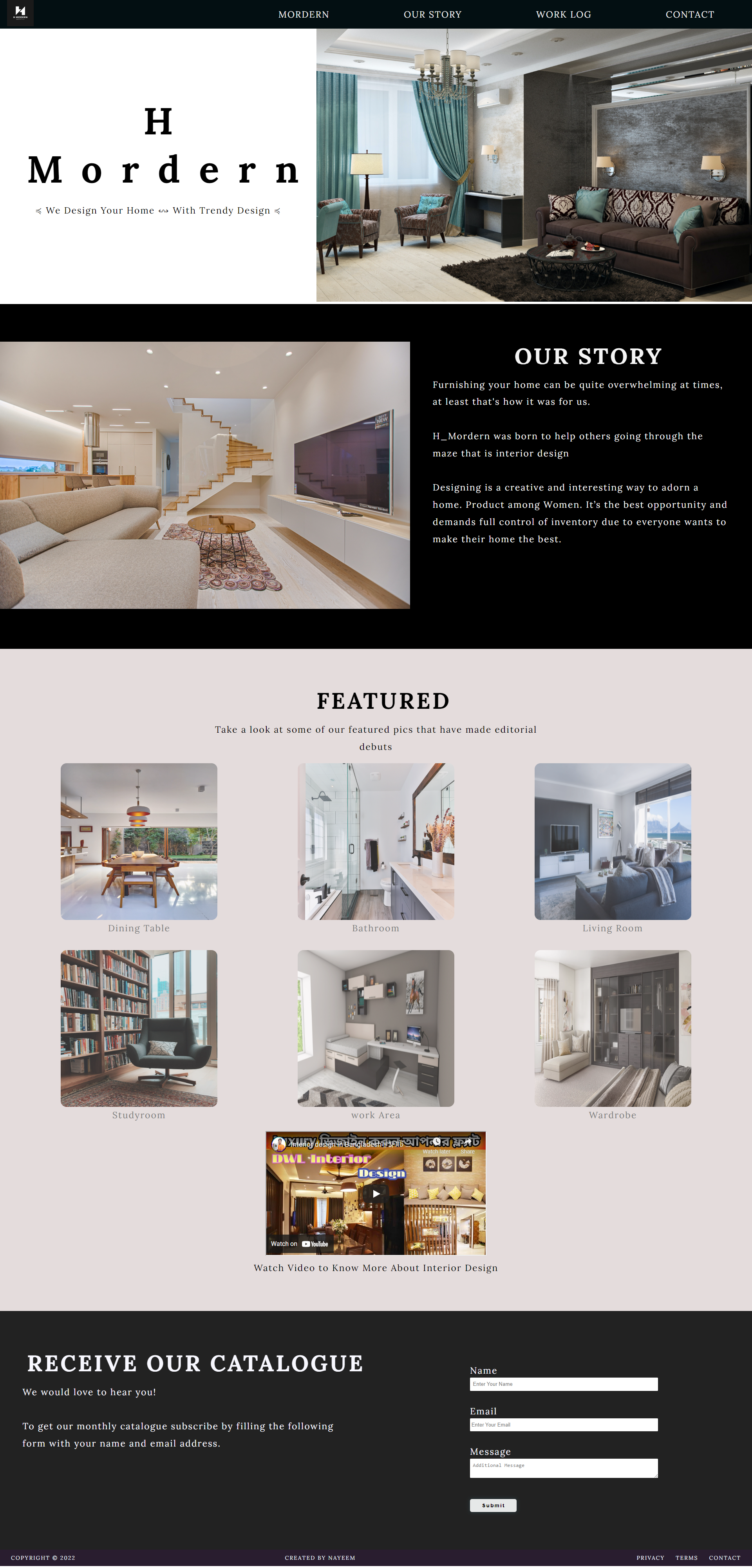 GitHub - Morshed07/interior_design_webpage_django: This is a single ...