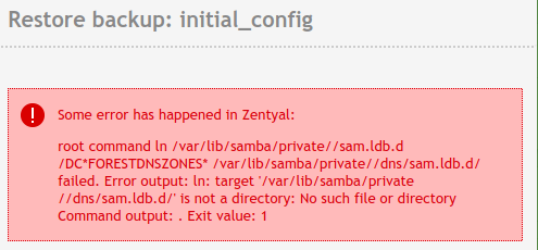 Gd backup failed. Gd backup failed