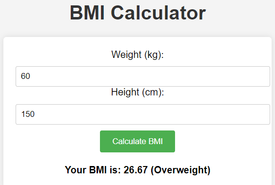 GitHub - DeepikaA2004/BMI_APP_USING_HTML_CSS_JS: Developing the BMI ...