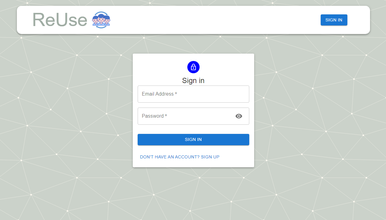 GitHub kellyhubs/ReUse Capstone Project for Sept 2022 ACC's Software