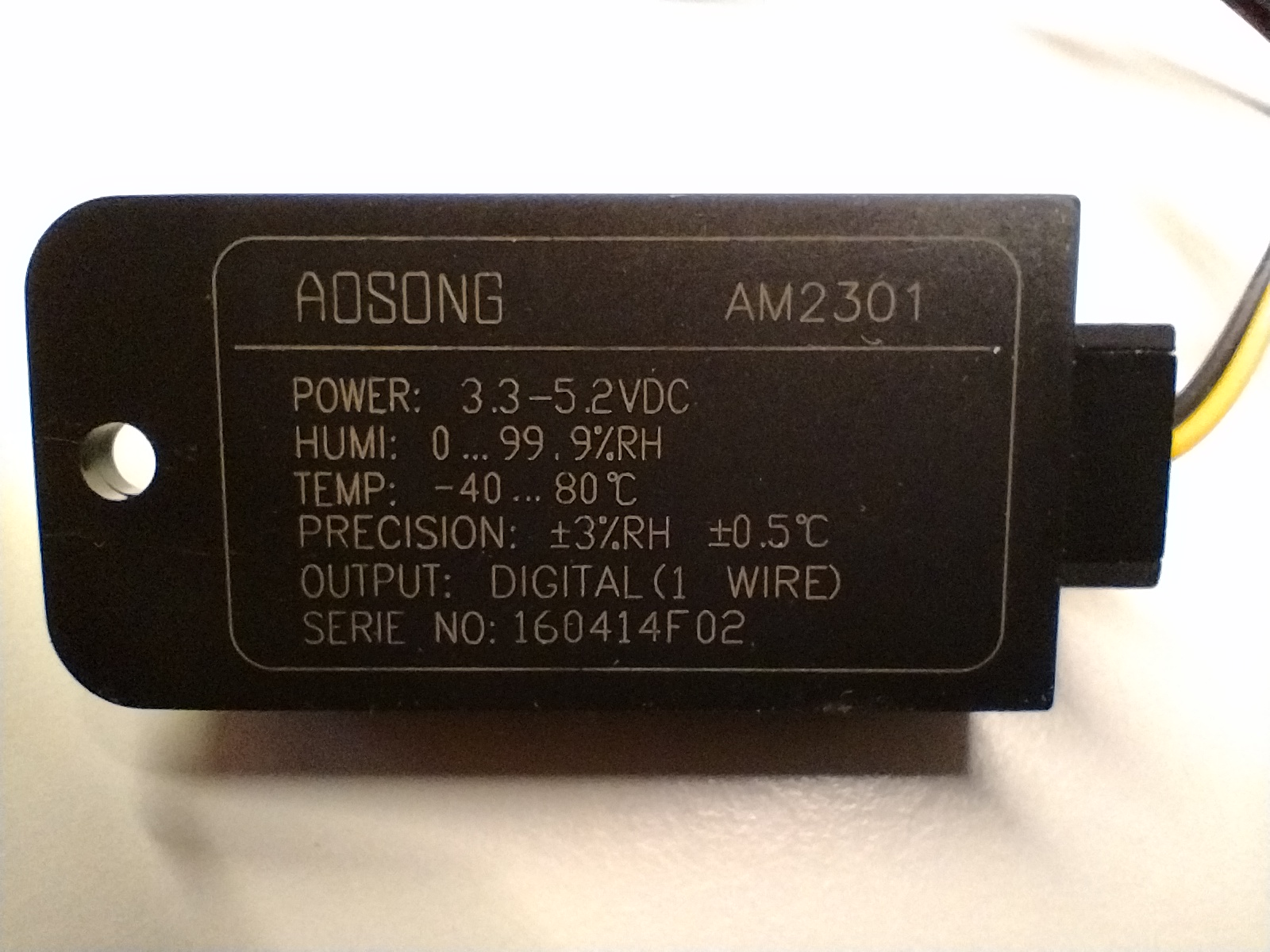 AM2301-Sensor not working - always "null" values. · Issue #14203 ...